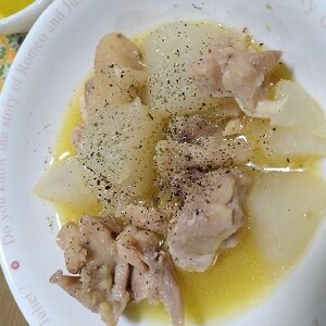 子供が喜ぶ(^^)鶏もも肉と大根の照り煮♪